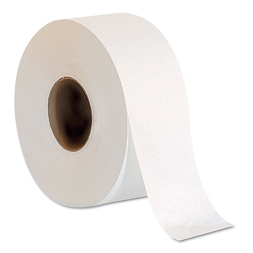 Pacific Blue&reg; Jumbo Jr. Toilet Paper Rolls, 1-Ply, 2000-ft., 8 Rolls (13718)