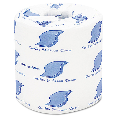 GEN&reg; Standard Toilet Paper, 2-Ply, 420 Sheets, 96 Rolls (GEN800)