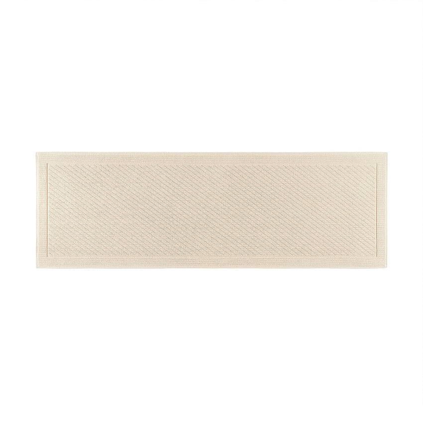 Host & Home Cotton Bath Mat 20x60 Almond Milk - Case Of 4 (HH-BM-2060-BG)