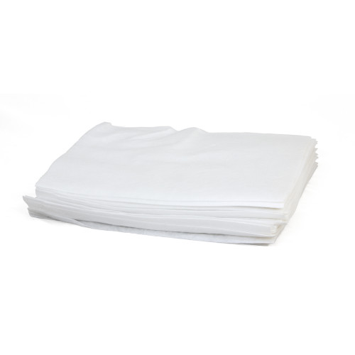 Taskbrand Oilonly Sorbent Pad, White, 15"x15", Light Duty, Melt Blown - Bale Of 200 (OS-SRB-PW)