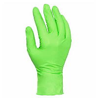 Safety Zone Nitrile Powder Free 7 Mil Exam Gloves - Lime Green, 2xl - Box Of 100 (GL-NG107FXX)