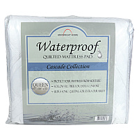 Cascade Waterproof Mattress Pad - Queen - 1 Each (MP-WP-QN)