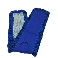 Fringed Dust Mops With Canvas Backing - 48" - Case Of 36 (M850048-CS)