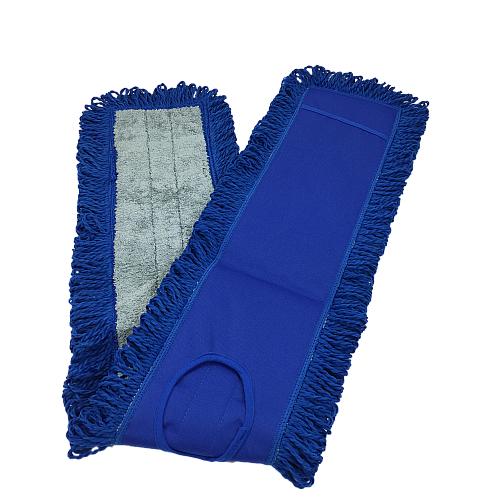 Fringed Dust Mops With Canvas Backing - 48" - Case Of 36 (M850048-CS)