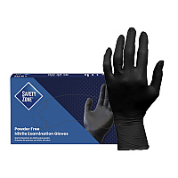 Safety Zone Nitrile Powder Free 5 Mil Exam Gloves Black Xl, Case Of 1000 (GL-N145FX)