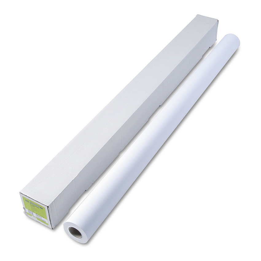 HP DesignJet Large Format Paper for Inkjet Prints, 60" x 150 ft, Coated White (Q1408B)