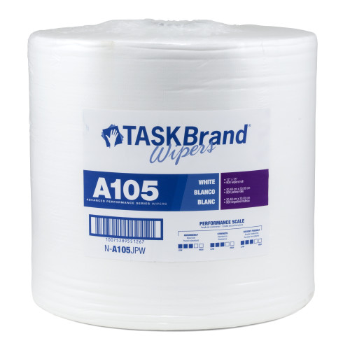 Taskbrand A105 Spunlace Jumbo Roll - 900/roll (N-A105JPW)