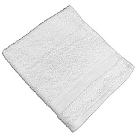 Plus Crescent Hand Towel 16x27 White - Bale Of 600 (PLUS-1627-3)