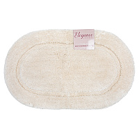 Elegance Oval Bath Rug - 17x24 - Beige - Case Of 8 (ELEOV-1724-BG)