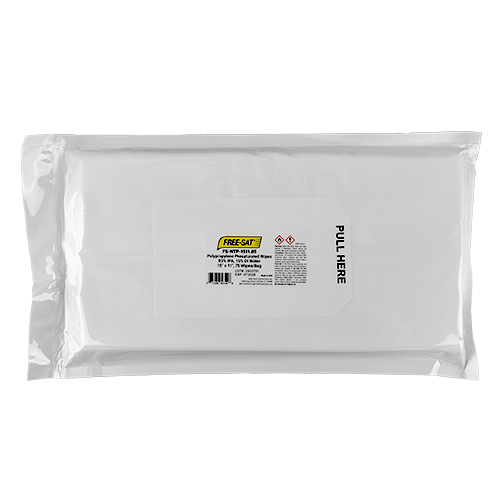Free-sat Clean-cut Pre-sat Pp Wipe 15x11 75 Bag 20 Bags Cs, Bag Of 75 (FS-NTP-1511.85)