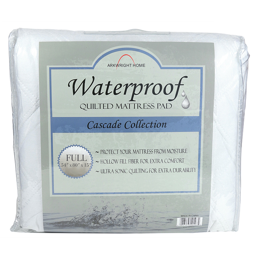 Cascade Waterproof Mattress Pad - Full - 1 Each (MP-WP-FULL)