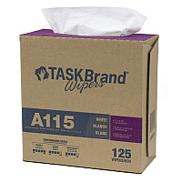 Taskbrand A115 Spunlace Interfold Wiper - Case Of 750 (N-A115IDW)