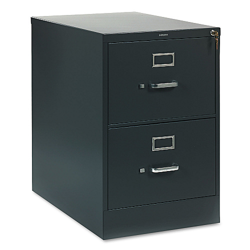 HON 310 Series Vertical File, 2 Legal-Size File Drawers, Charcoal, 18.25" x 26.5" x 29" (312CPS)