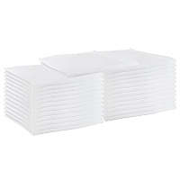 Mariposa Poly Spun Napkin 20x20 White - Pack Of 25 (PNP-NAP-W-25)