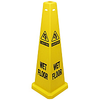 Sign 36 Inch Wet Floor, Case Of 5 (23870)