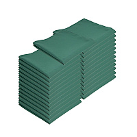 Mariposa Poly Spun Napkin 20x20 Green - Pack Of 25 (PNP-NAP-GREEN-25)