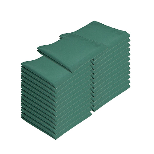 Mariposa Poly Spun Napkin 20x20 Green - Pack Of 25 (PNP-NAP-GREEN-25)
