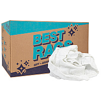 W500 Eco-terry Wipers White - 25lb Box (N-W500-25)