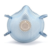 Moldex N95 Particulate Disposable Respirator With Valve, White, Medium/large - Box Of 10 (2300N95)