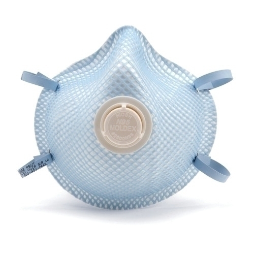 Moldex N95 Particulate Disposable Respirator With Valve, White, Medium/large - Box Of 10 (2300N95)