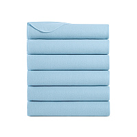 Cozy Soft Polar Fleece Throw 50x60 Blue - Case Of 24 (FLC-PLR-5060-6PK-LB)