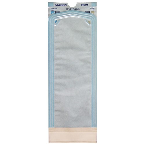 Adenna Sterilization Pouches, Triple Seal, 10" X 3.25", Case Of 2000 (SPH3510)