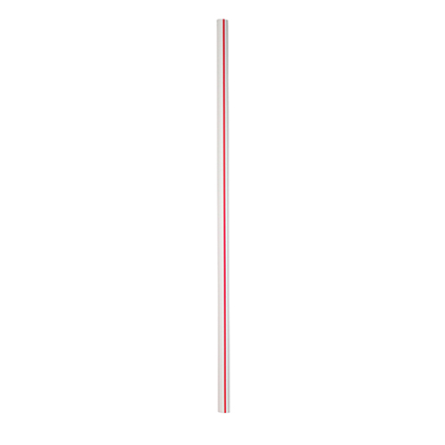 Safety Zone Giant Soda Straw 7.75 In Red 300/box 24 Bx/cs, Case Of 7200 (SG108IWR)