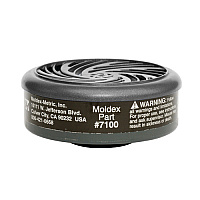 Moldex 7000/9000 Organic Vapor Cartridge, Gray - 1 Pair (7100)
