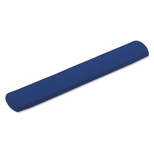 Innovera Fabric-Covered Gel Keyboard Wrist Rest, 19 x 2.87, Blue (IVR50457)