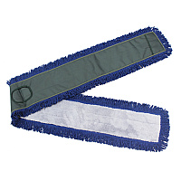 Fringed Dust Mops With Canvas Backing - 60