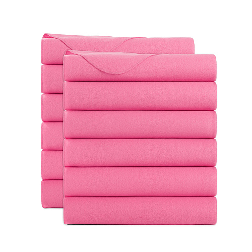 Cozy Soft Polar Fleece Throw 50x60 Pink - Case Of 12 (FLC-PLR-5060-PK-CS)