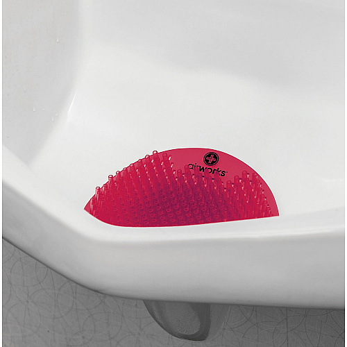 Airworks Splash Free Urinal Screen Fruit Basket 10/box, Box Of 10 (AWSFUS229-BX)