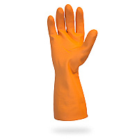 Proworks Neoprene Latex Blend Flock Lined 28 Mil Gloves Orange X-large, 12 Pairs (GRFO-XL-1SF)