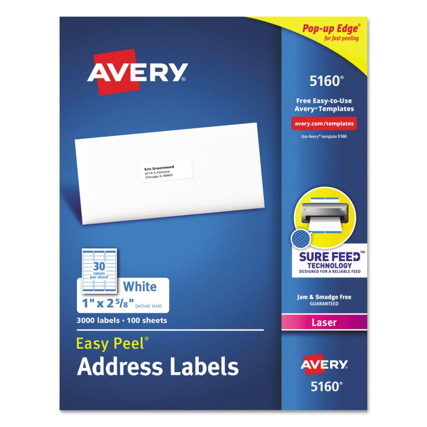 avery-easy-peel-white-address-labels-w-sure-feed-technology-laser-printers-1-x-2-63-white-30-sheet-100-sheets-box-5160-officecrave-com