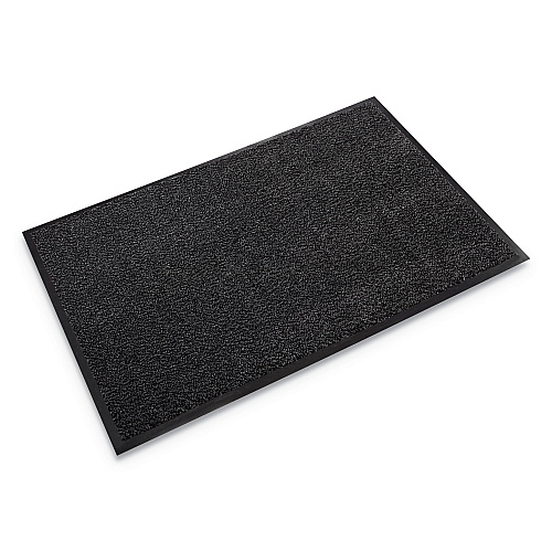 Crown Mats Dust-Star Microfiber Wiper Mat, 48 x 72, Charcoal (DS0046CH)