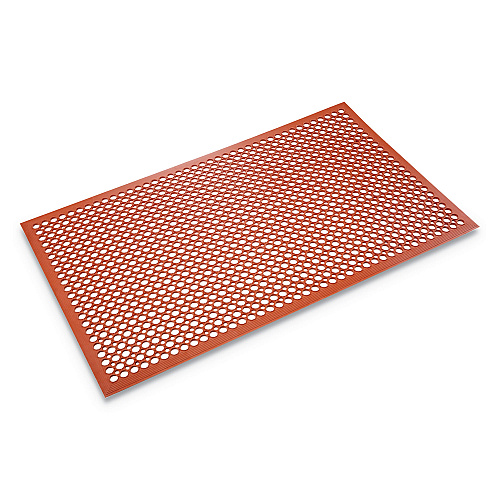 Crown Mats Safewalk-Light Heavy-Duty Anti-Fatigue Mat, Rubber, 36 x 60, Terra Cotta (WSCT35TC)