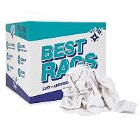 W69 Bar Mop Terry Wipers White - 10lb Box (N-W69-10)