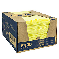 Saniworks Eps Towels, Yellow, 10x17, 1/4 Fold - Case Of 150 (N-F420QCY5)
