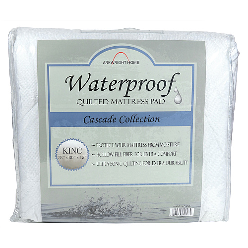 Cascade Waterproof Mattress Pad - King - 1 Each (MP-WP-KG)