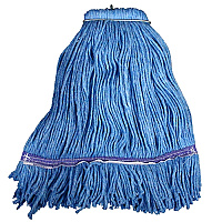Mop Wet 20 Oz Blue Blend Screw Type No Tangle 12/c, Case Of 12 (36120)
