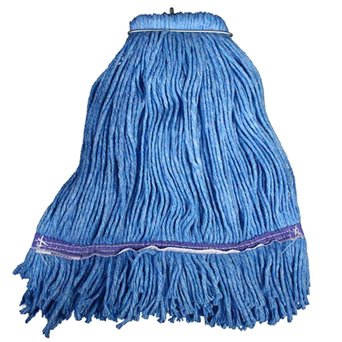 Mop Wet 20 Oz Blue Blend Screw Type No Tangle 12/c, Case Of 12 (36120)