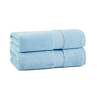 Aston & Arden Egyptian Cotton Bath Towel 30x54 Blue - Pack Of 2 (P-EGYP-3054-BLU)