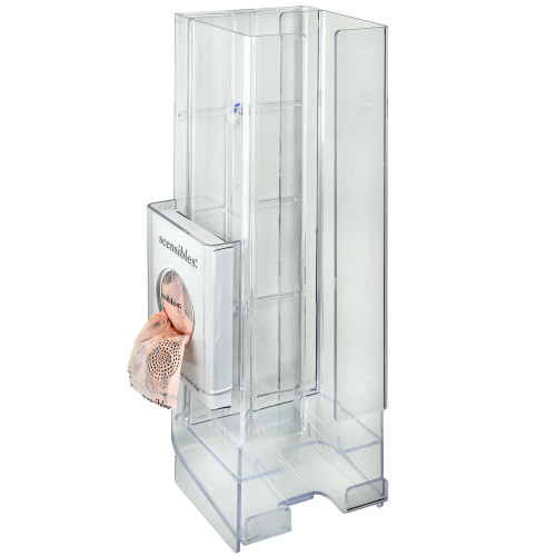 Comicrofiberort Plus Courtesy Dispenser With Scensibles Personal Disposal Bag Refill Pack, Clear, 16"hx5.94" Wx4.64" D, 1 Each, 6/mc (CPD)