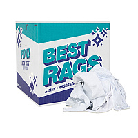 Wpk - Optimal White T-shirt Wipers - New - 5lb Box (N-WPK-5)