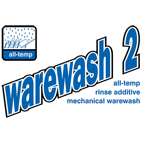 Warewash 2 Rinse Additive, 5 Gallon, Each (62705)