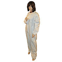 Promax Ii Sms Coverall Zipper - White 4xl, Case Of 25 (M1240-4X)