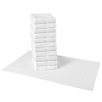 Admiral Hospitality Bath Mat 20x30 White - Pack Of 12 (P-ADM-MAT)