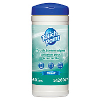Touch Point Touch Screen Wipes Canister 60 Wipes/can - Case Of 12 Canisters (51260TP)
