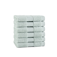 Aston & Arden Egyptian Cotton Washcloth 13x13 Sage Green - Pack Of 6 (WC-EGYP1313-1.75-SGE)