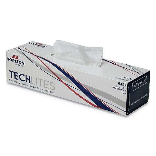 AbilityOne 7920005436492, SKILCRAFT, Wiping Towels, 1-Ply, 15.25 x 16 .5, White, 140/Dispenser, 18 Dispensers/Carton